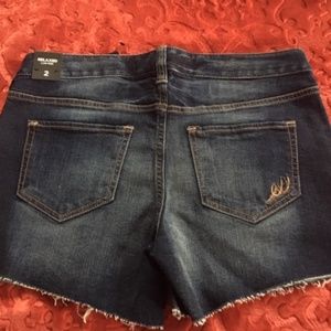 NWT - Express denim shorts size 2 Dark Blue